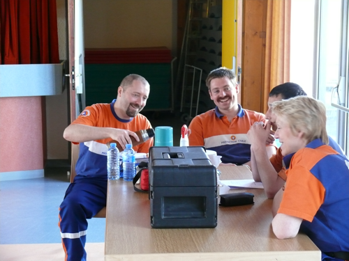 Orange et Bleu